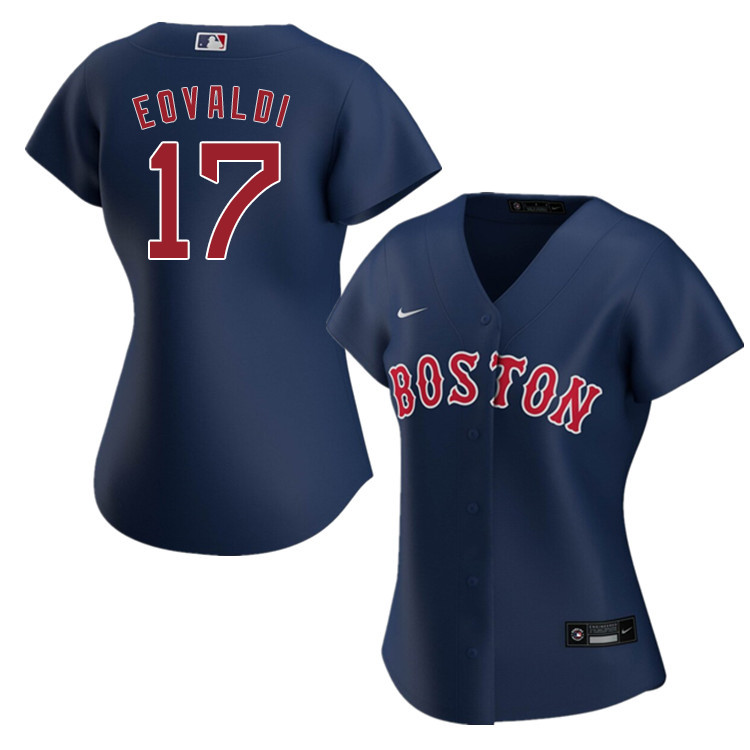 Nike Women #17 Nathan Eovaldi Boston Red Sox Baseball Jerseys Sale-Navy